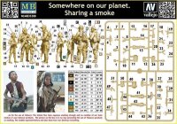 1/35 Somewhere on our planet. Sharing a smoke