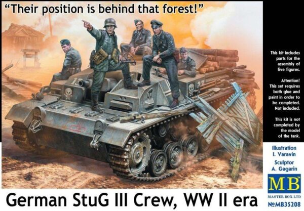 German StuG III Crew. WW II era
