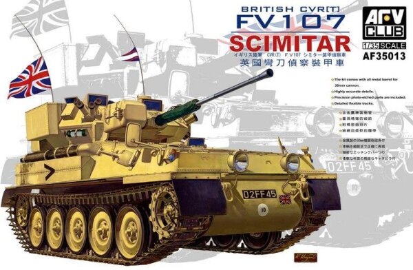 1/35 British CVR(T) FV107 Scimitar