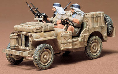 Britischer SAS-Jeep