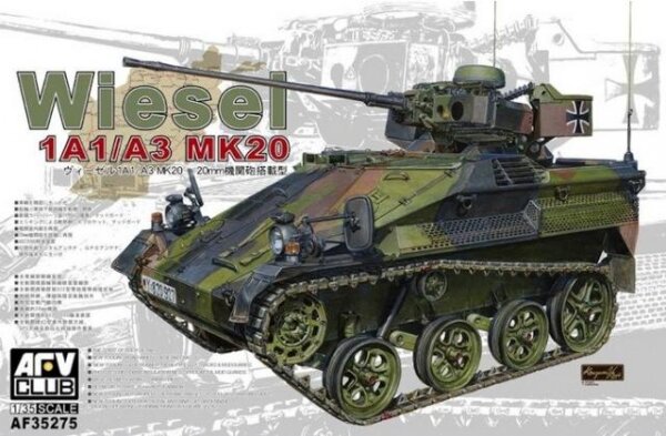 1/35 Wiesel 1A1/A3 MK20 Luftlandepanzer