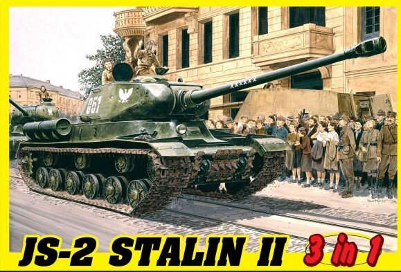 JS-2 Stalin II + Soviet Infantry Tank Riders