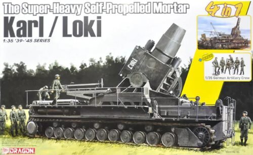 Deutscher super-schwerer Mörser Karl/Loki (4-in1)