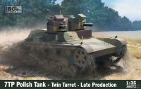7TP Polish Tank - Twin Turret (late) + Interior