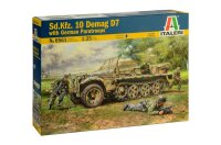 1/35 Sd.Kfz. 10 Demag D7 with German Paratroopers