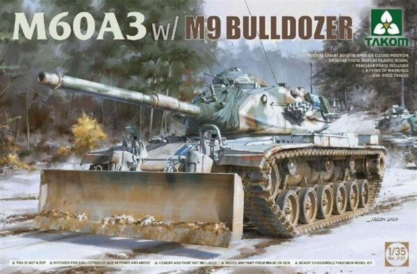 M60A3 with M9 Bulldozer