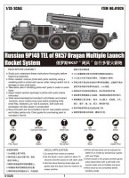 Russian 9P140 Uragan BM-27 auf ZiL-135