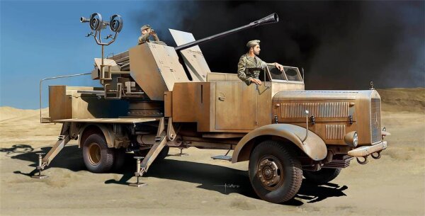 Mercedes-Benz L4500A mit 5 cm FlaK 41 I