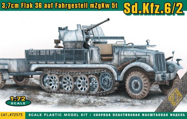 1/72 Sd.Kfz.6/2 - 3,7 cm Flak 36 auf mZgKw 5t