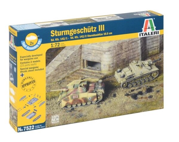 1/72 Sd.Kfz. 142/1 + 142/2 - StuG III