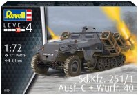 Sd.Kfz.251/1 Ausf. C mit Wurfrahmen 40