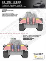 Panther Ausf. G steel wheels + AA Armour (2in1)