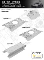 Panther Ausf. G steel wheels + AA Armour (2in1)