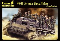 1/72 WWII German Tank Riders (Camouflage Suit)