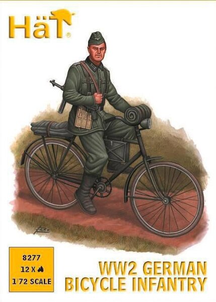 1/72 WWII German Bicycle Infantry