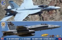 1/72 F/A-18E Super Hornet & F/A-18C Hornet "USS...
