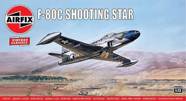 1/72 Lockheed F-80C Shooting Star