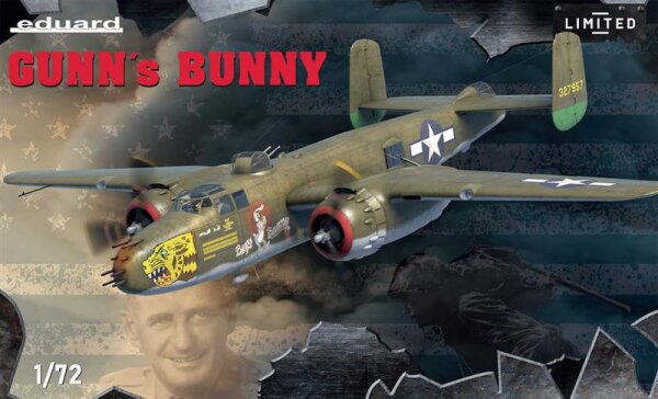 1/72 GUNN´s BUNNY - B-25J Mitchell with solid nose