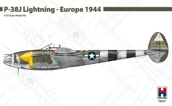 Lockheed P-38J Lightning - Europe 1944