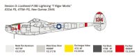 1/72 Lockheed P-38J Lightning