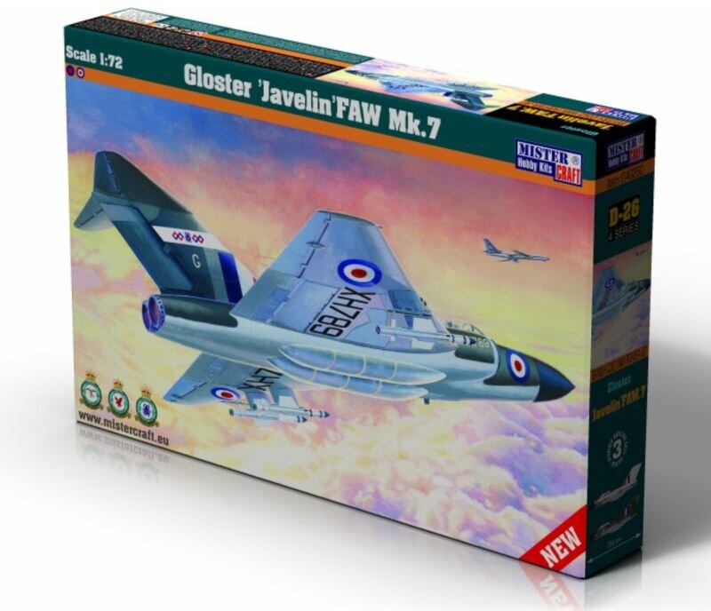 Gloster Javelin FAW Mk.7 - Hanke Modellbau, 5,99