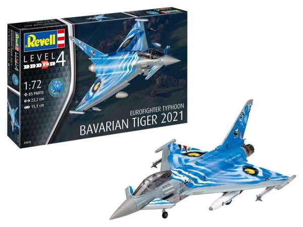 1/72 Eurofighter EF-2000 Typhoon "The Bavarian Tiger 2021"