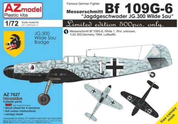 Messerschmitt Bf-109G-6 JG 300 "Wilde Sau"