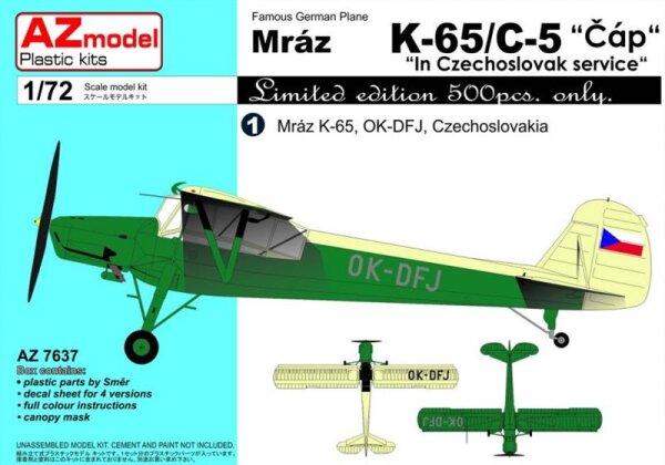 Mraz K-65/C-5 "In Czechoslovak Service"