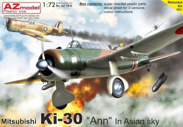 Mitsubishi Ki-30 Ann "In Asian sky"