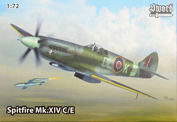 Supermarine Spitfire Mk.XIV C/E - Modellbauversand Hanke, 18,99