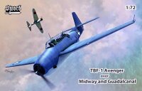 Grumman TBF-1 Avenger over Midway and Guadalcanal