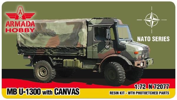 1/72 MB Unimog U1300 w/ Canvas