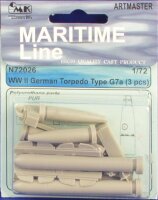 1/72 German WWII Torpedo Type G7a