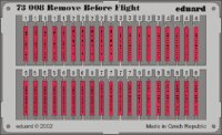 Remove before Flight / RBF red - Color