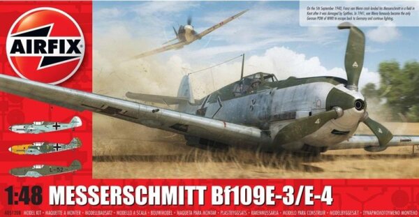 1/48 Messerschmitt Bf-109E-3/E-4 "Franz von Werra"