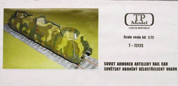 Soviet Armored Artillery Rail Car