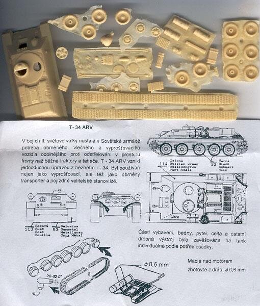 T-34 ARV Schlepp + Bergefahrzeug