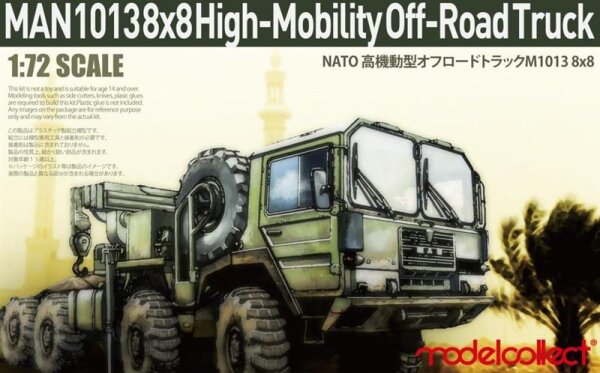 1/72 German MAN KAT1 M1013 8x8 Truck