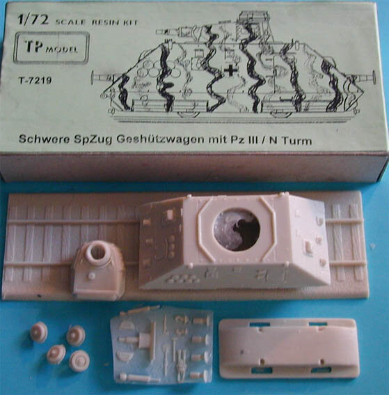 Schwerer SpZug mit Pz.III/N Turm