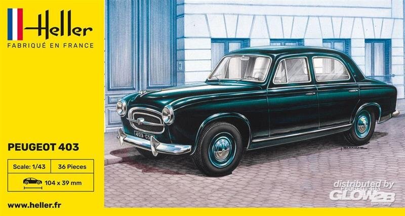 Miniature 1/43 Peugeot 403 B8 1963 Bâchée Militaire - Comptours, Occasion Pour Collection