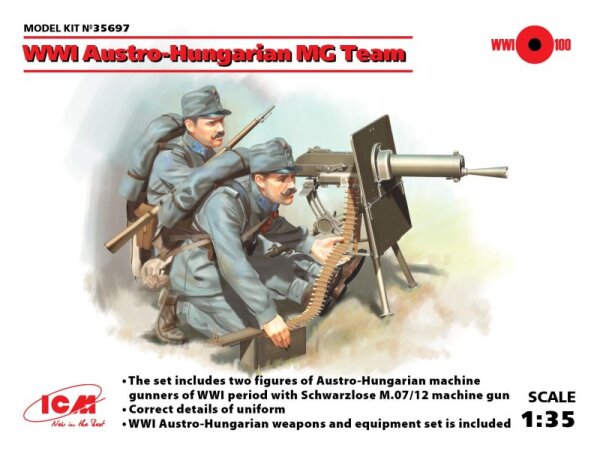 WWI Austro-Hungarian MG Team