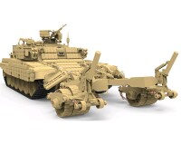 1/35 Russian BMR-3M Armored Mine Clearing Vehicle