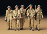 British Infantry on Patrol WWII
