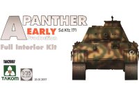 Panther Ausf. A - früh mit Inneneinrichtung