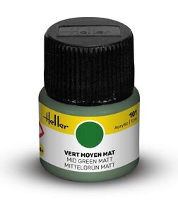 101 Mid Green Matt / Mittelgrün Matt 12 ml