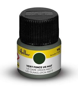 116 US Dark Green Matt / US-Dunkelgrün Matt 12 ml