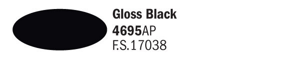 Black, glänzend, 20ml