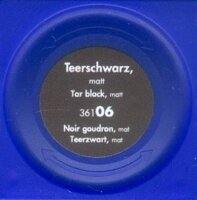 Teerschwarz, matt , RAL 9021, NATO-schwarz
