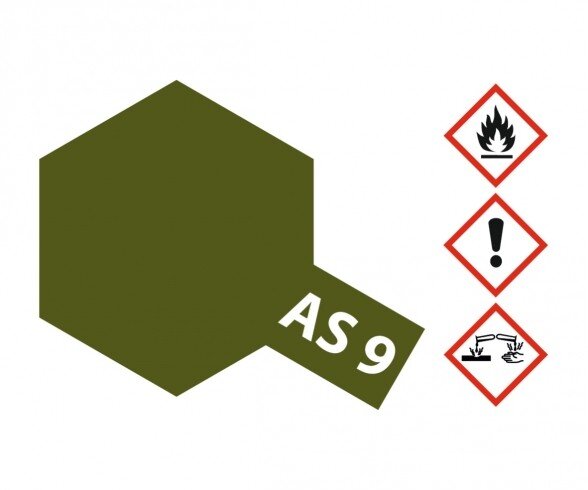 AS-9 Dark Green - Dunkelgrün matt (RAF)