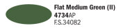 Medium Green II flat / Mittelgrün, matt, 20ml